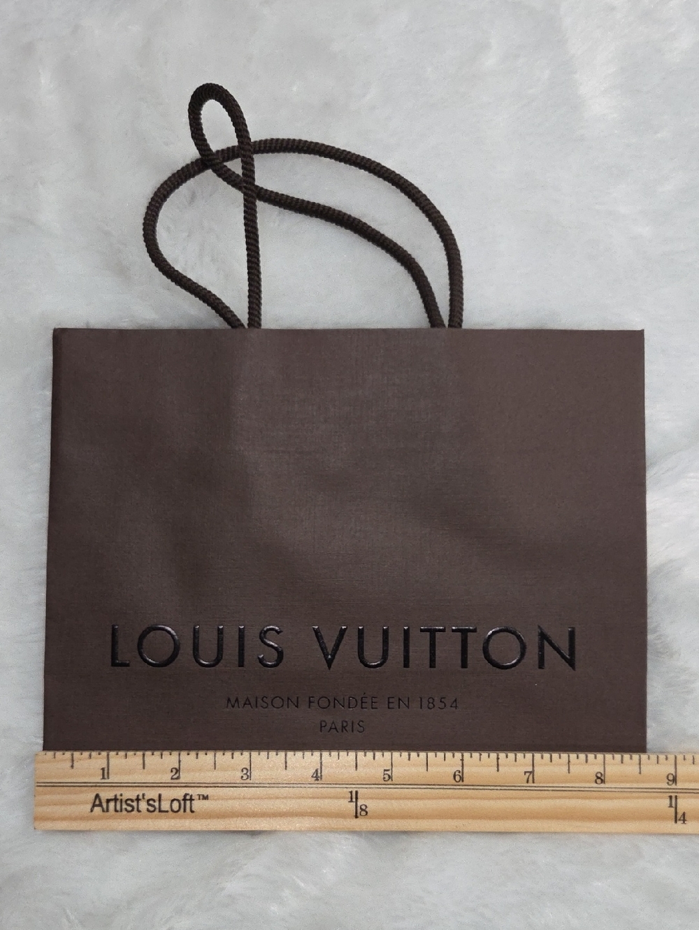 Louis Vuitton Dark Brown Branded Gift/Shopping Bags (Pair) - Picture 2 of 4